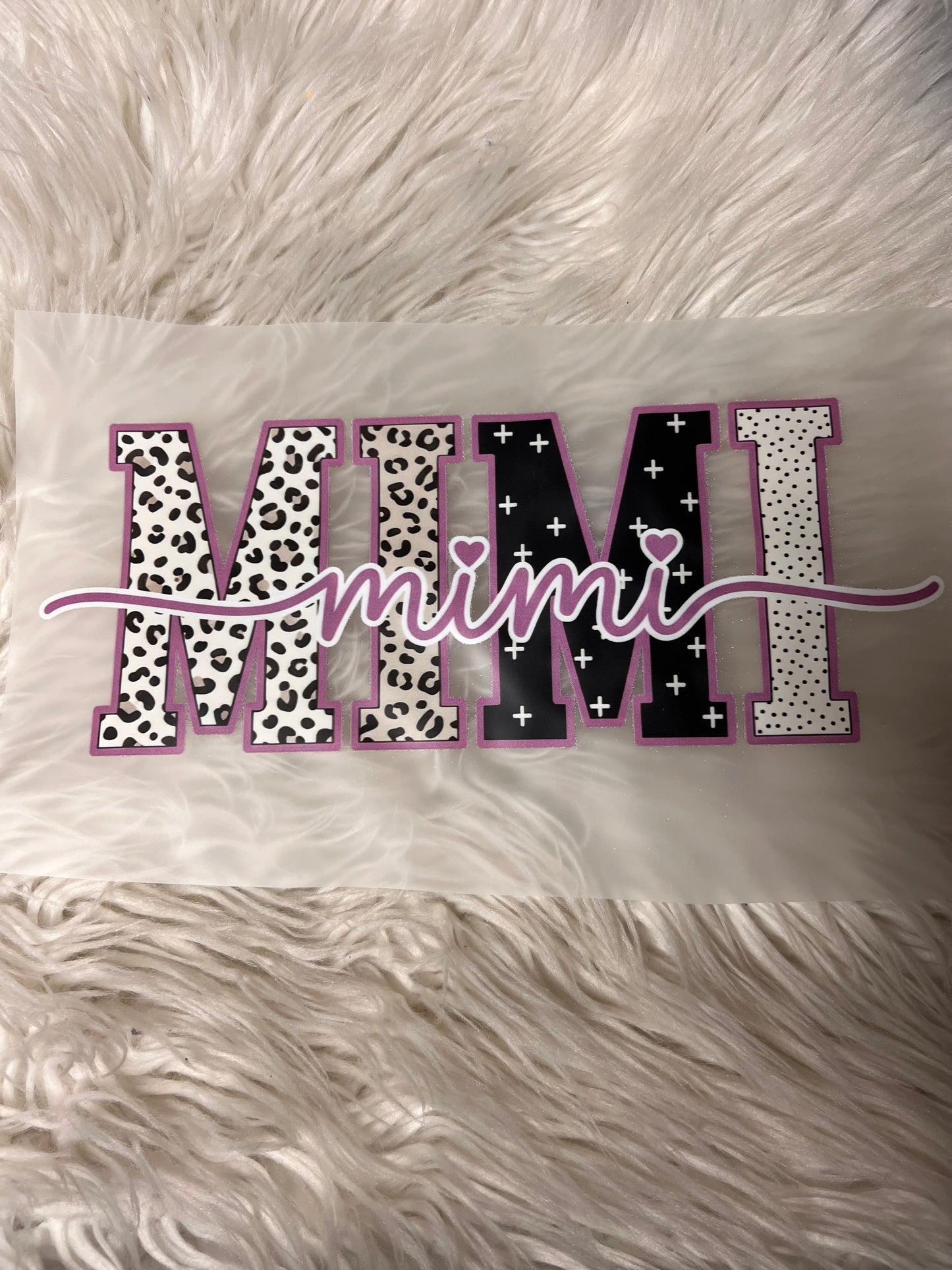 New DTF Mimi purple