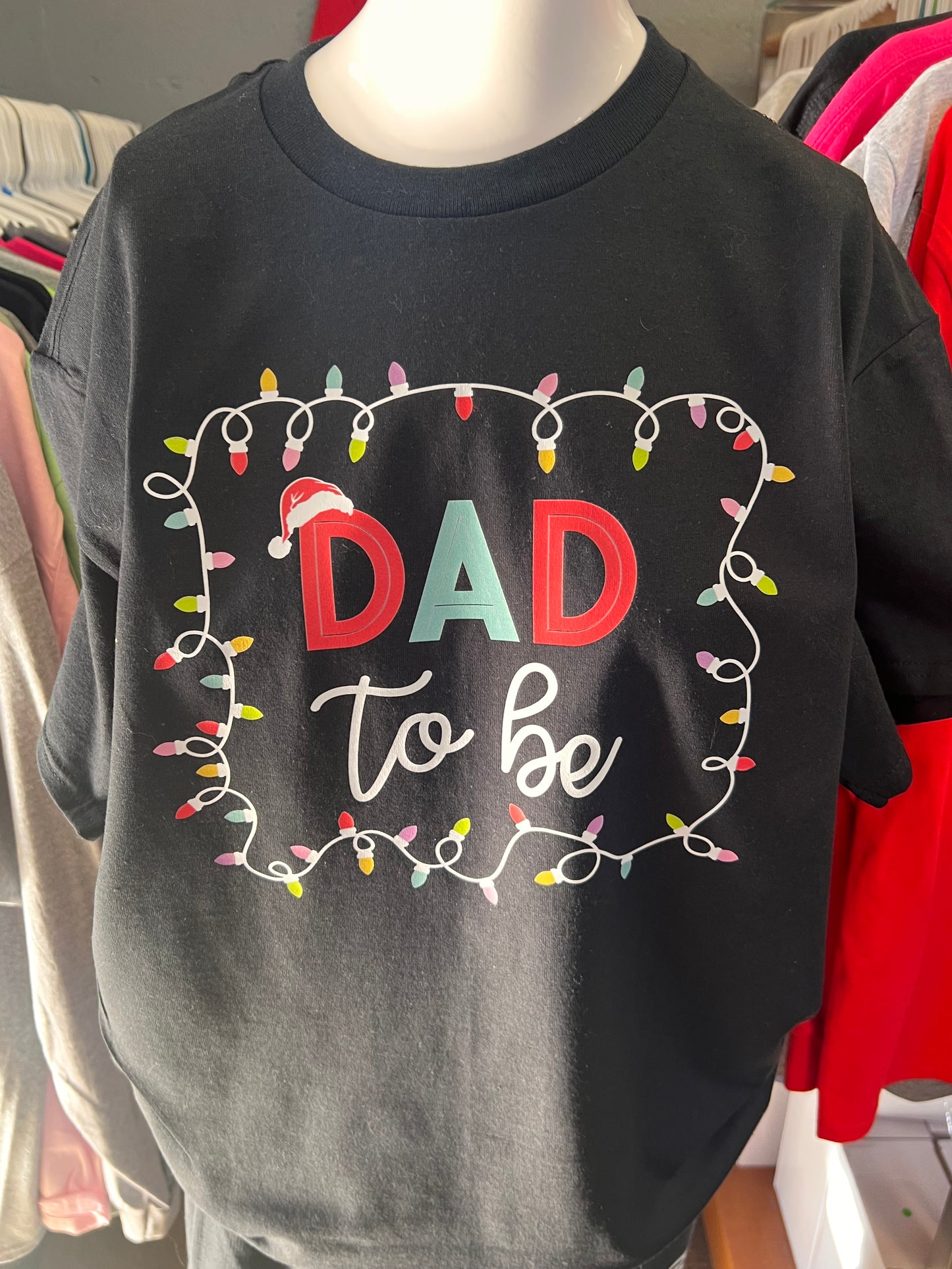 New unisex Christmas dad to be