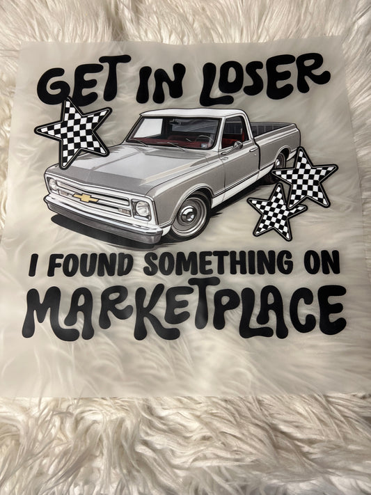 New  DTF get in loser. I found something on marketplace. ￼