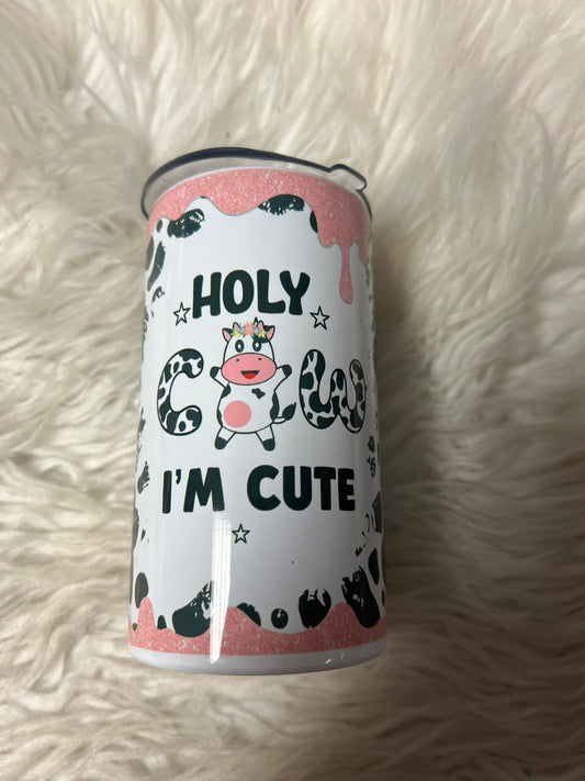 New 12 oz 2 in 1 cup holy cow I’m cute
