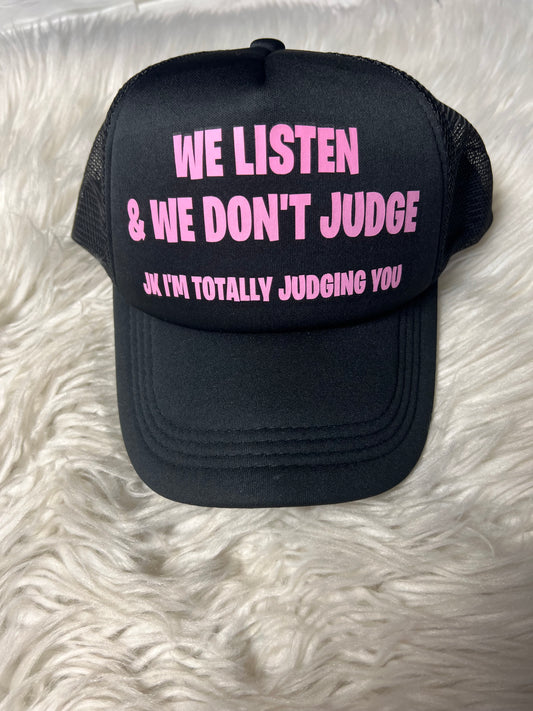 New hat pink we listen and we don’t judge JK. I’m totally judging you. ￼