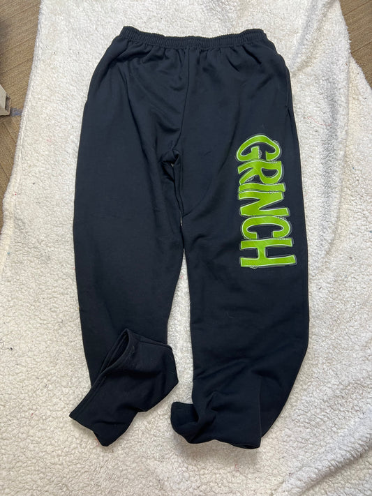 New unisex jerzees bottoms black Christmas