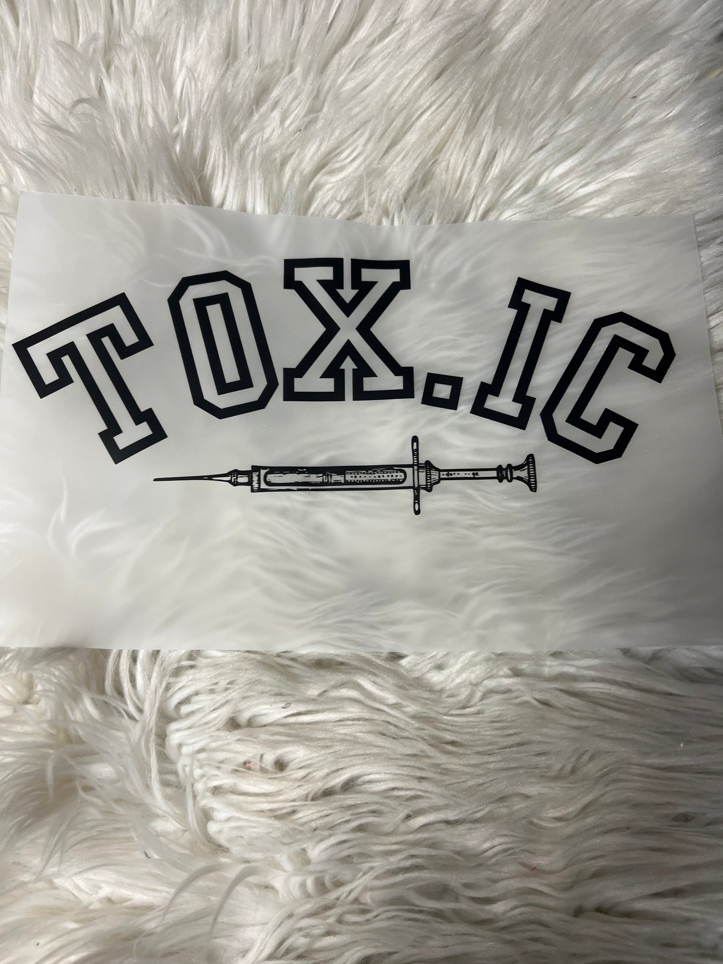 New DTF Botox toxic ￼