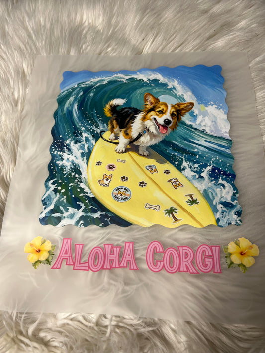 New DTF corgi