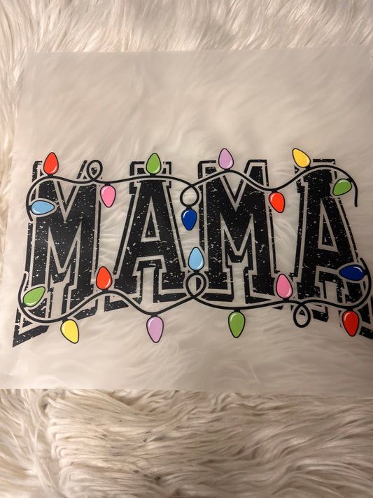 New DTF Christmas mama