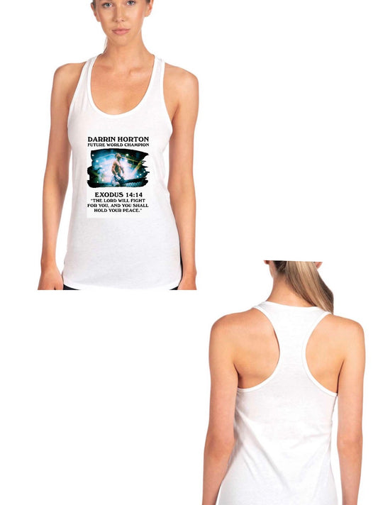 ladies next level brand Razorback tank