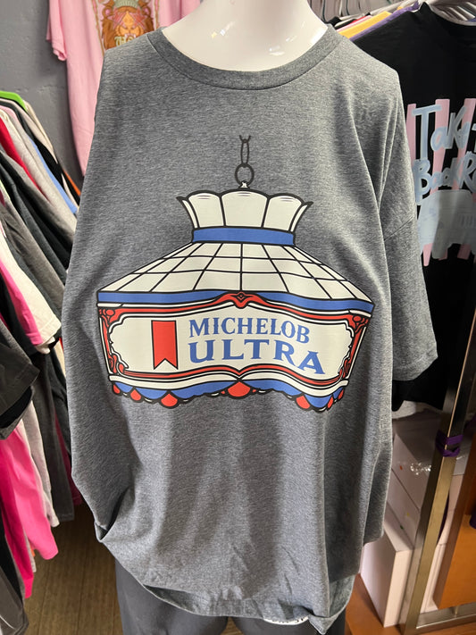 New unisex Dark Heather beer light