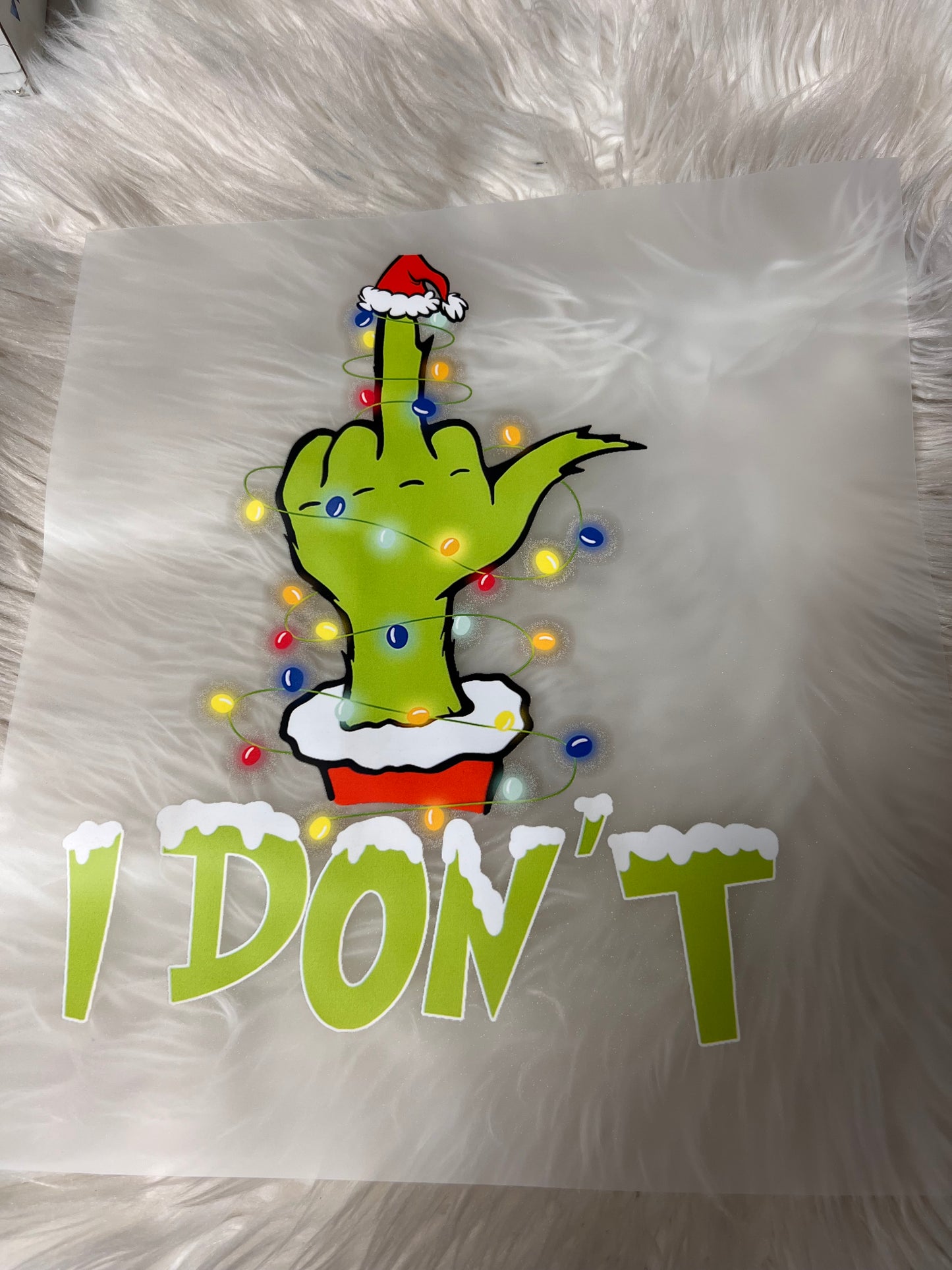 New DTF Christmas I don’t