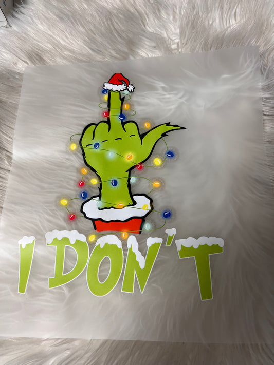 New DTF Christmas I don’t