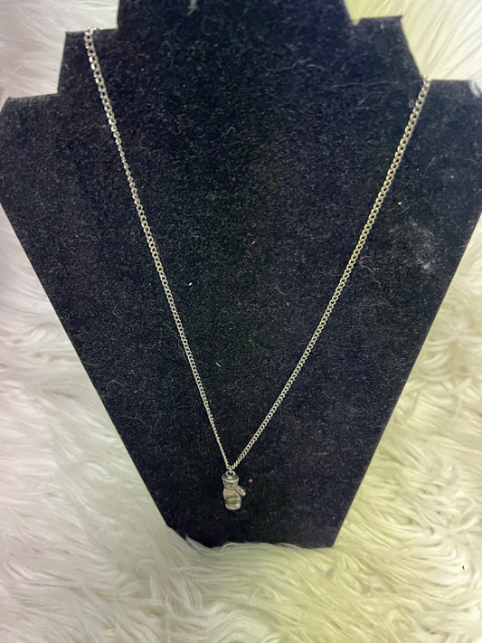 Brand new boxing glove necklace