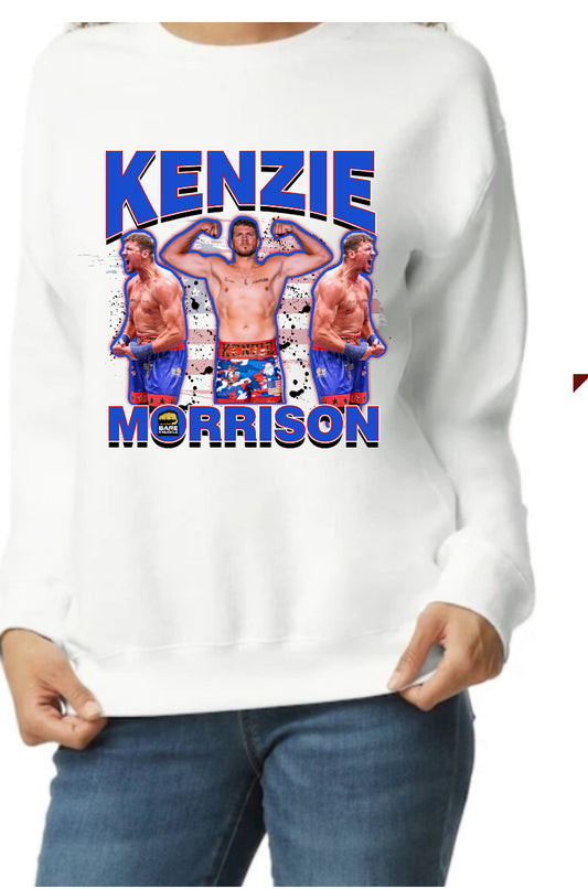 Kenzie Morrison youth crewneck sweatshirt, Gilden