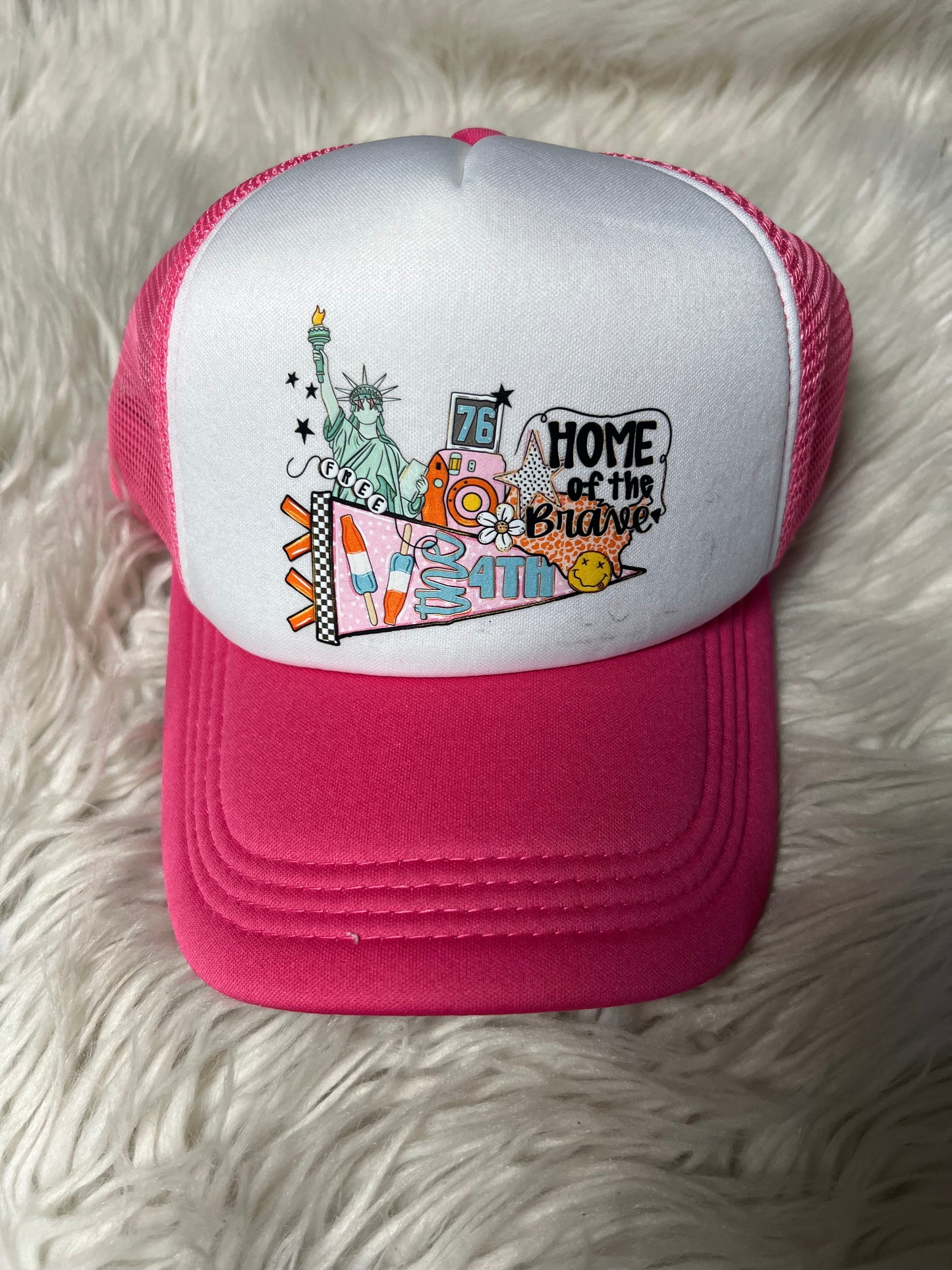 New hat USA bougie