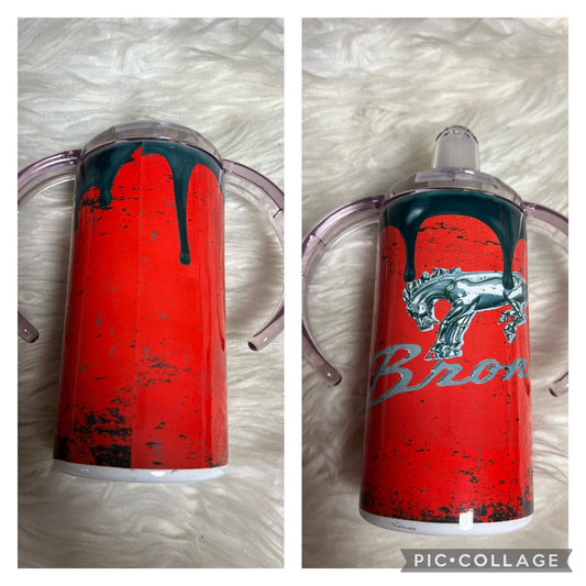 New 12 oz 2 in 1 cup red
