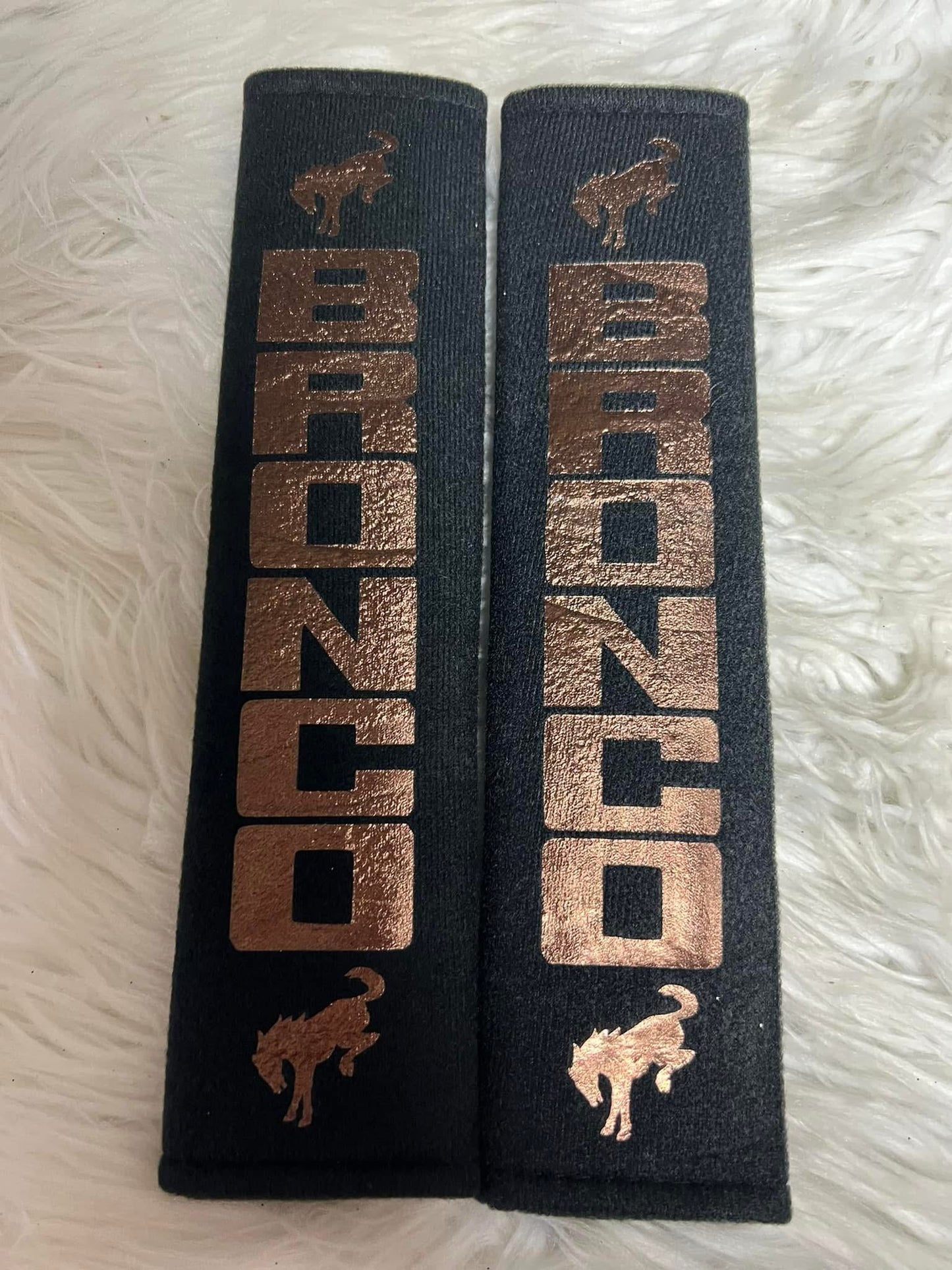 New seatbelt covers