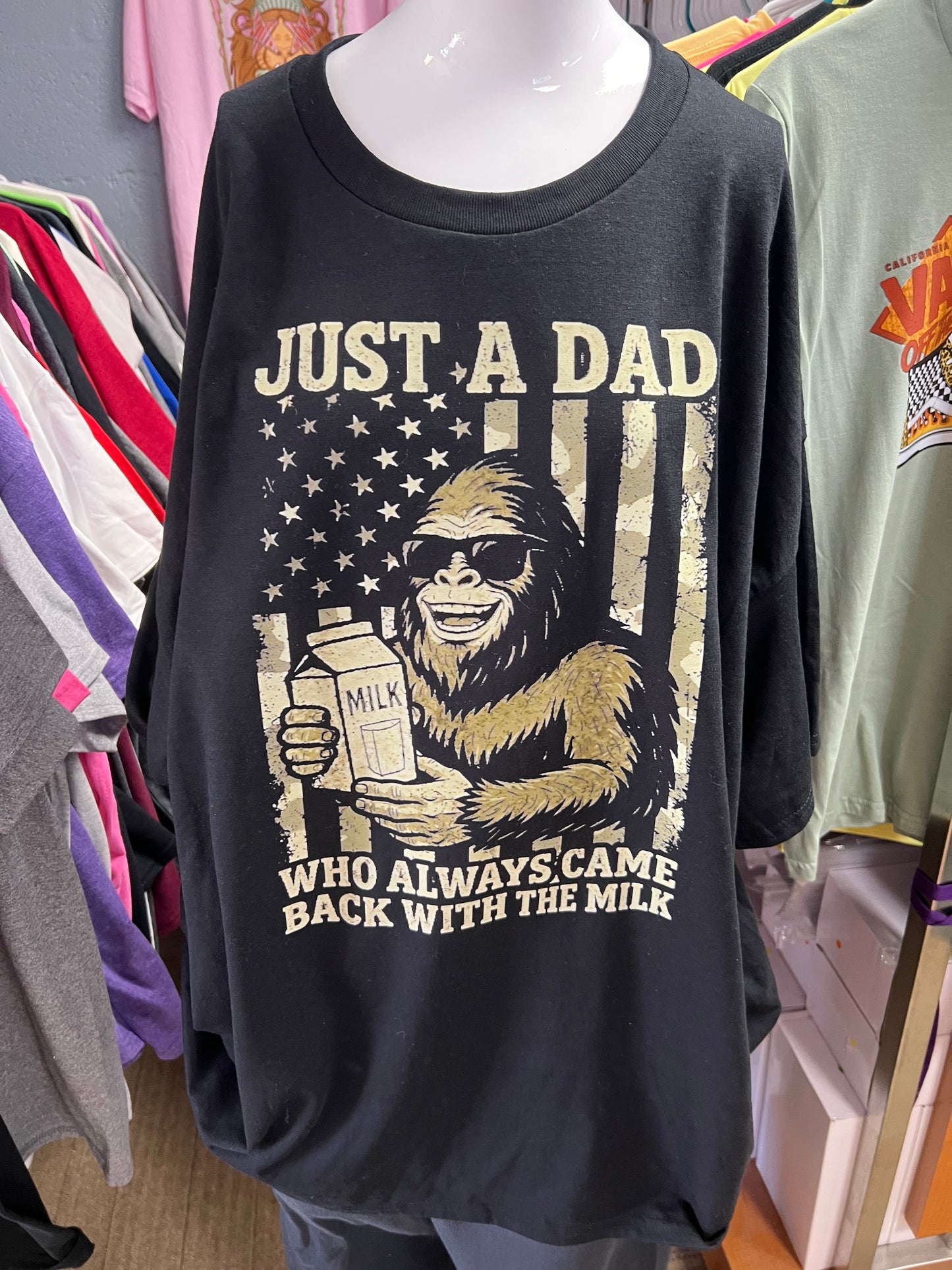 New unisex top dad milk