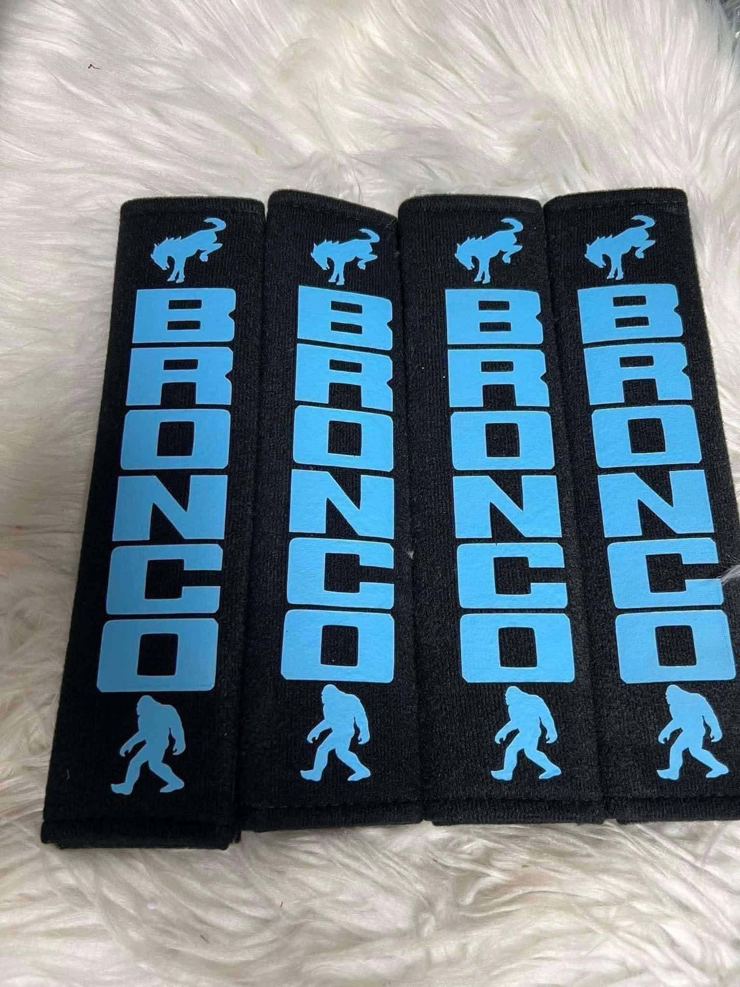 New seatbelt covers set