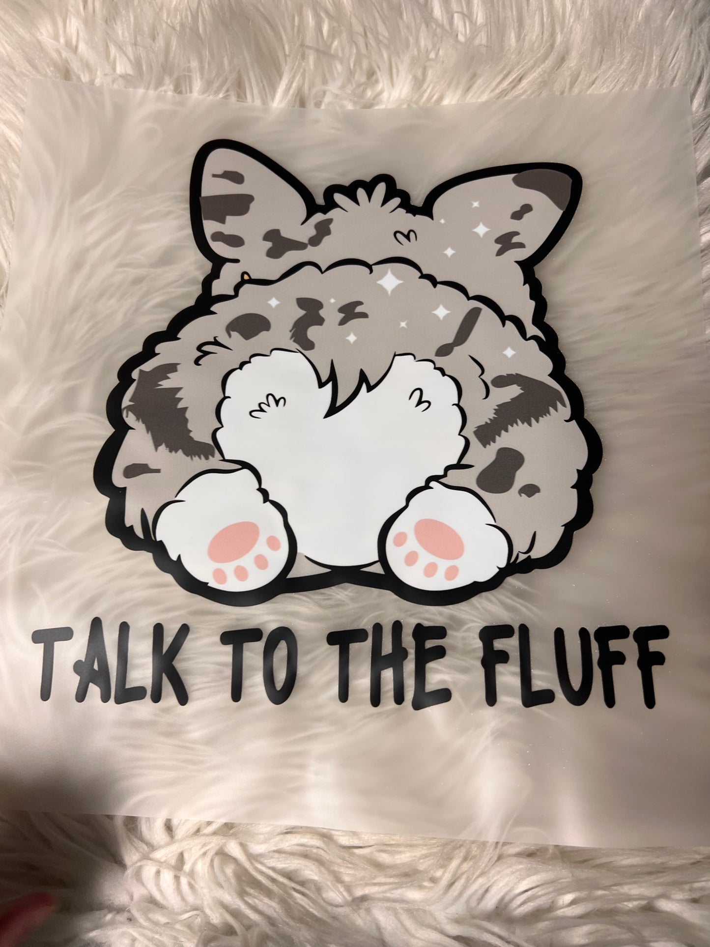 New DTF corgi talk to the fluff