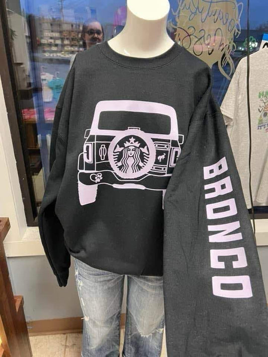 New crewneck sweatshirt black
