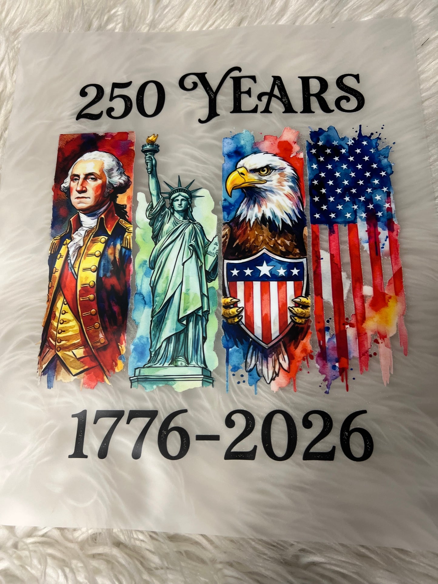 New DTF USA patriotic 250