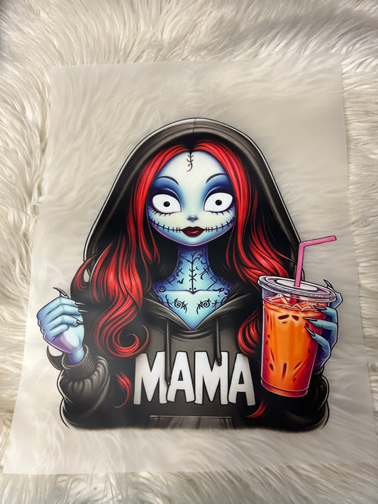 New DTF  Halloween mama