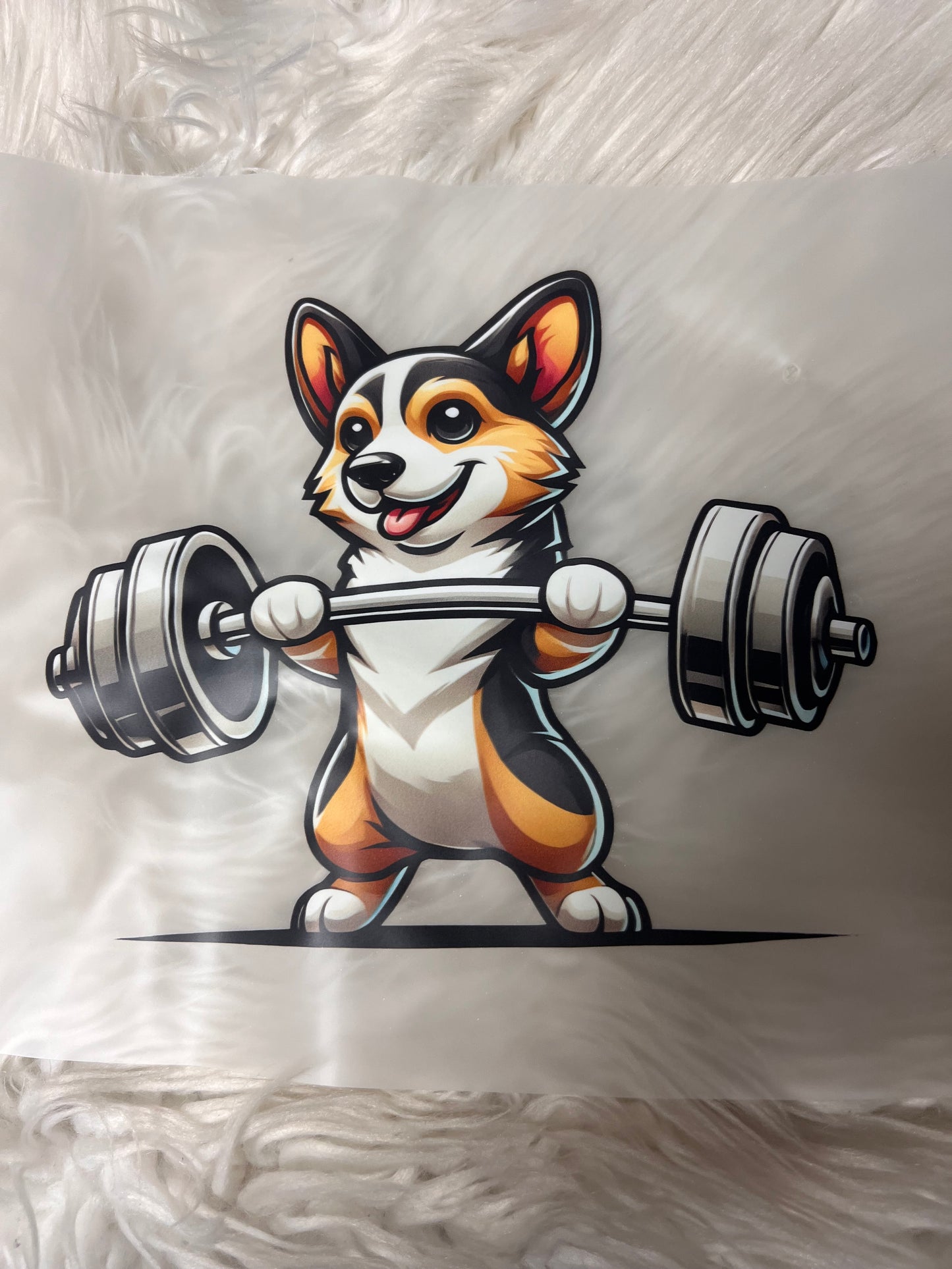 New DTF corgi