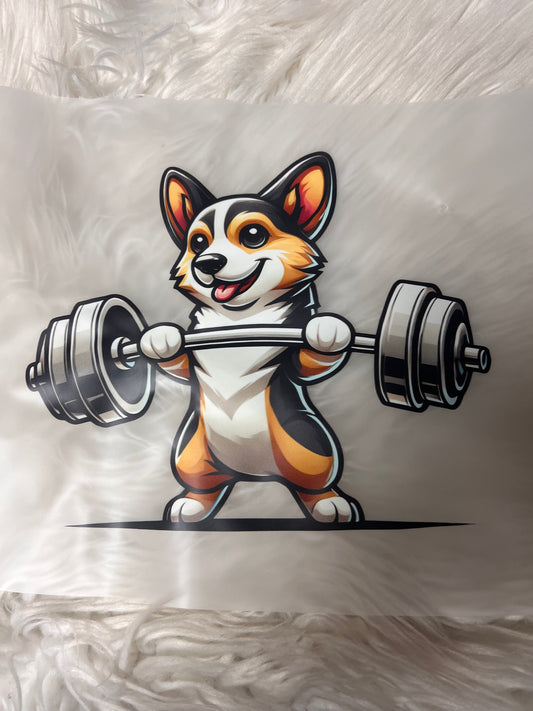 New DTF corgi