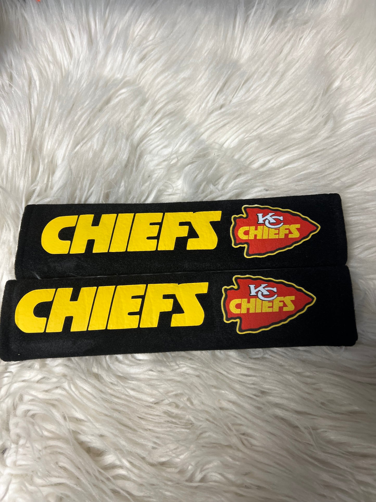 New seatbelt covers football