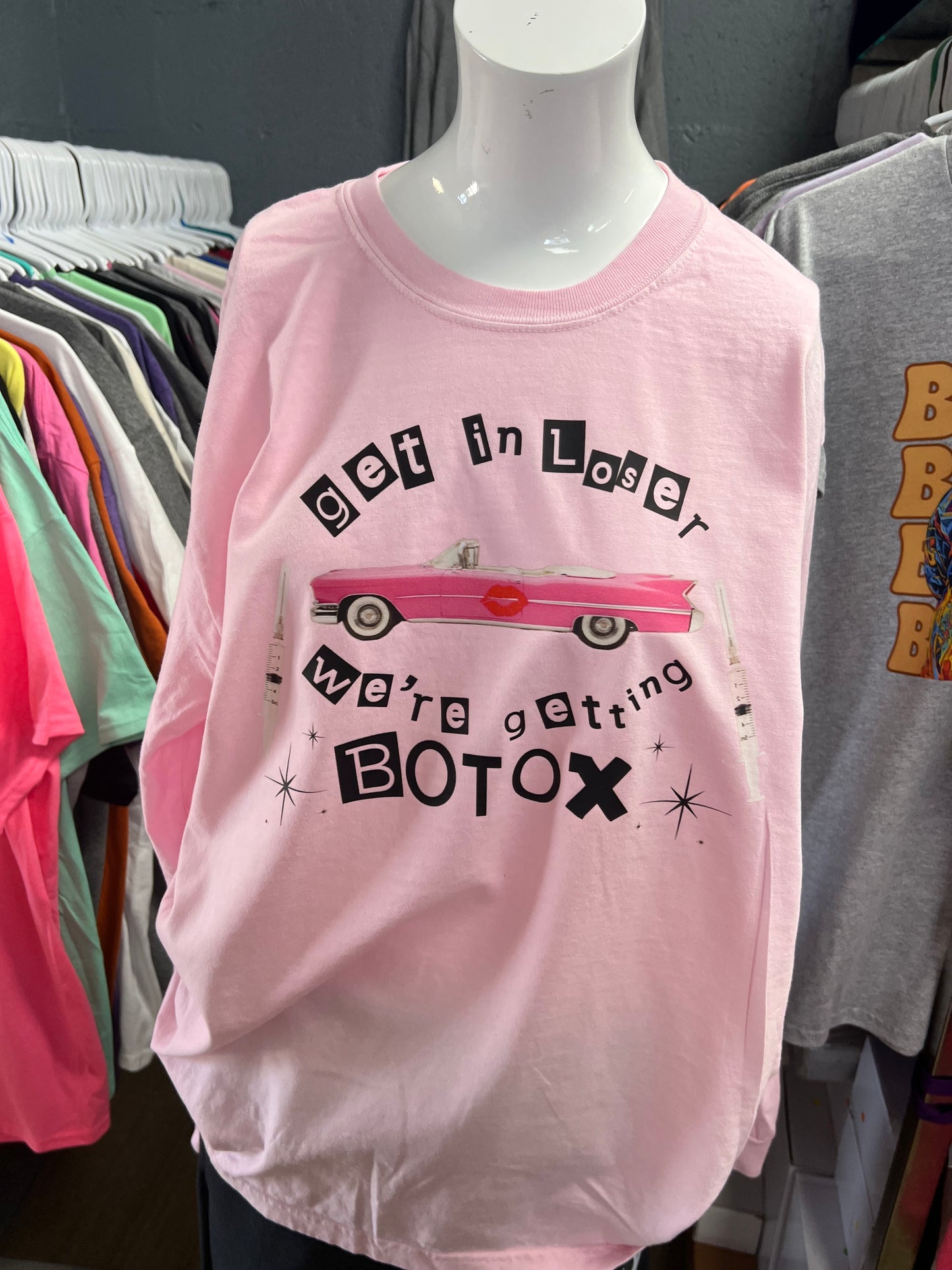 New unisex light pink Botox