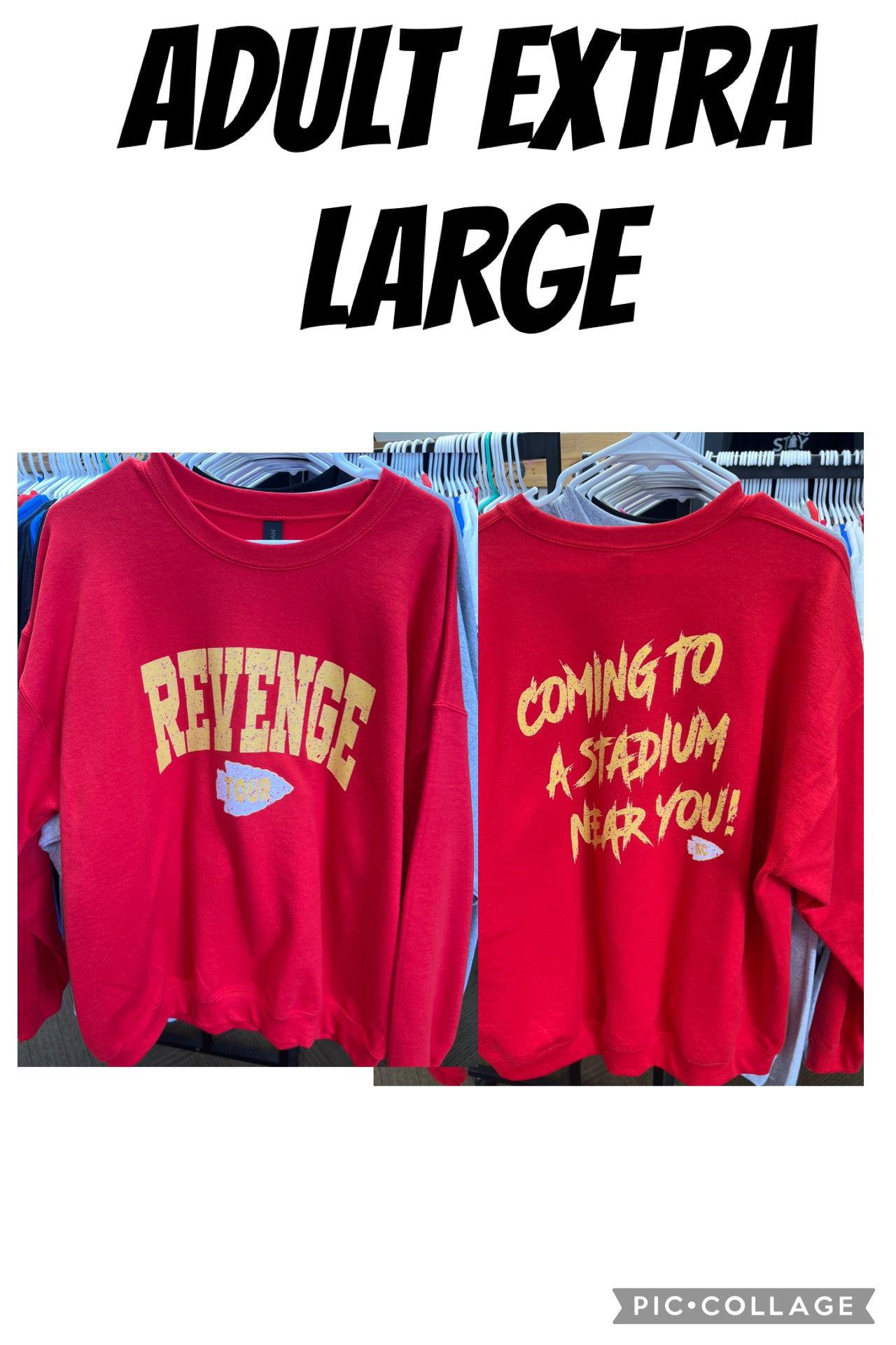 New unisex clearance adult  crewneck