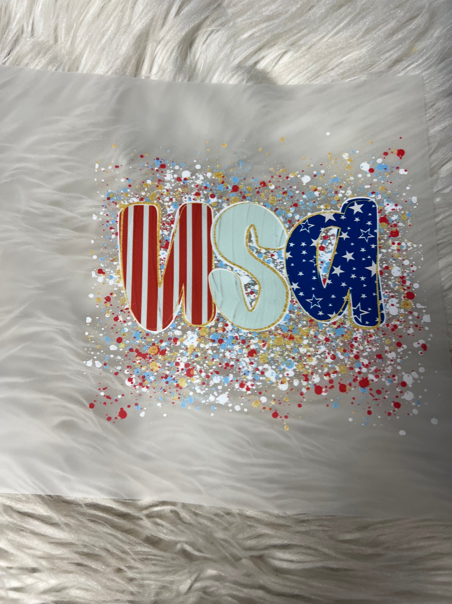 New DTF USA patriotic