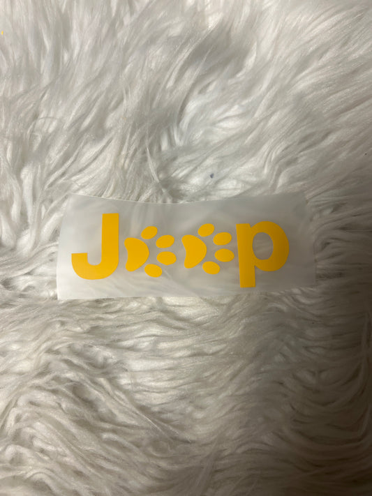 New car decal