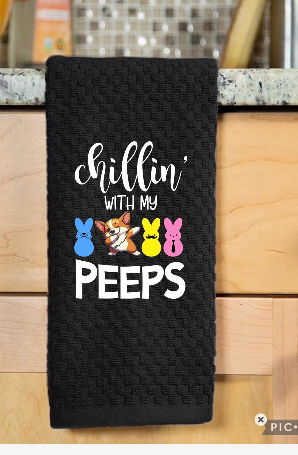 Decorative hand towel