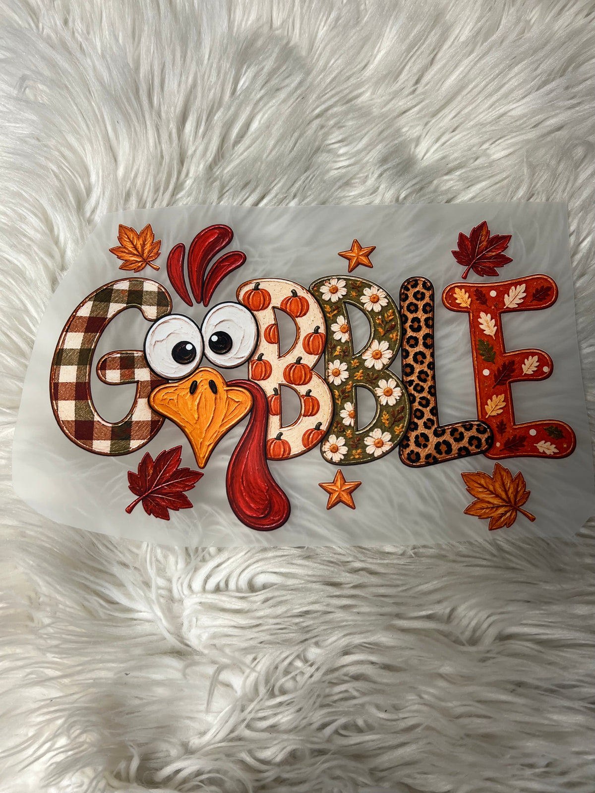 New DTF thanksgiving gobble ￼