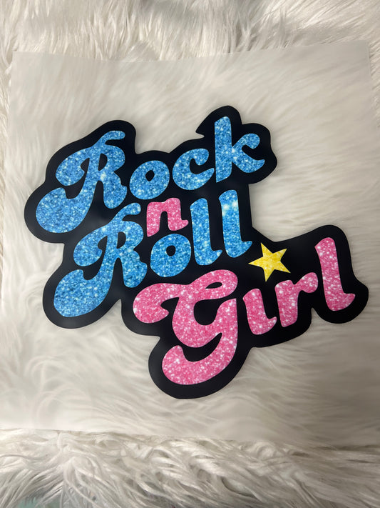 New funny DTF rock and roll