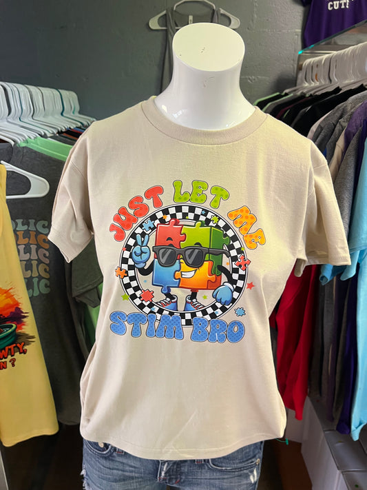 New unisex Gilden short sleeve T-shirt autism awareness