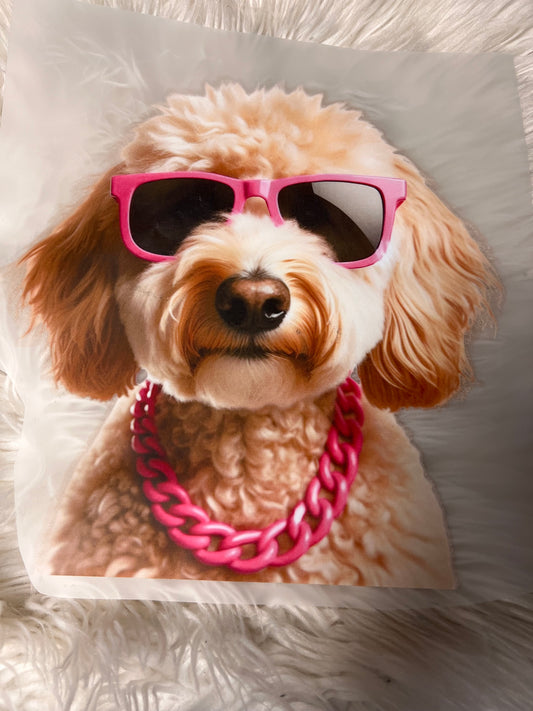 New DTF golden doodle ￼
