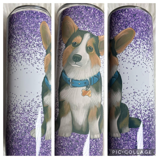 20 ounce Tumblr corgi