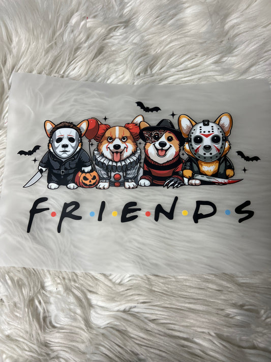 New DTF corgi Halloween