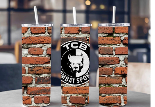 New 20 ounce stainless steel Tumblr with plastic straw