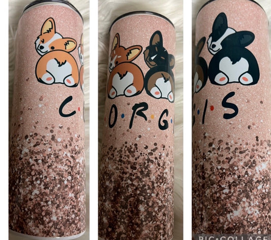 20 ounce Tumblr corgi