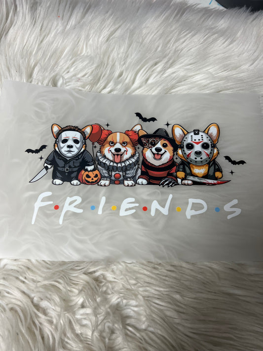 New DTF corgi Halloween