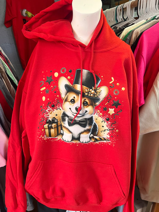 New unisex corgi New Year’s ￼