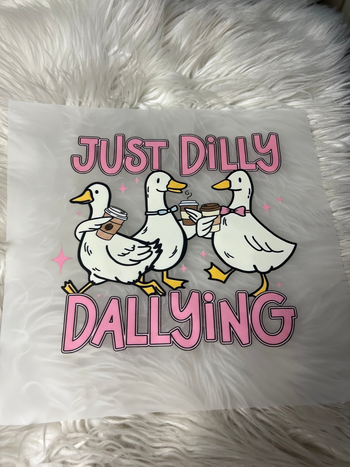 New DTF coffee goose