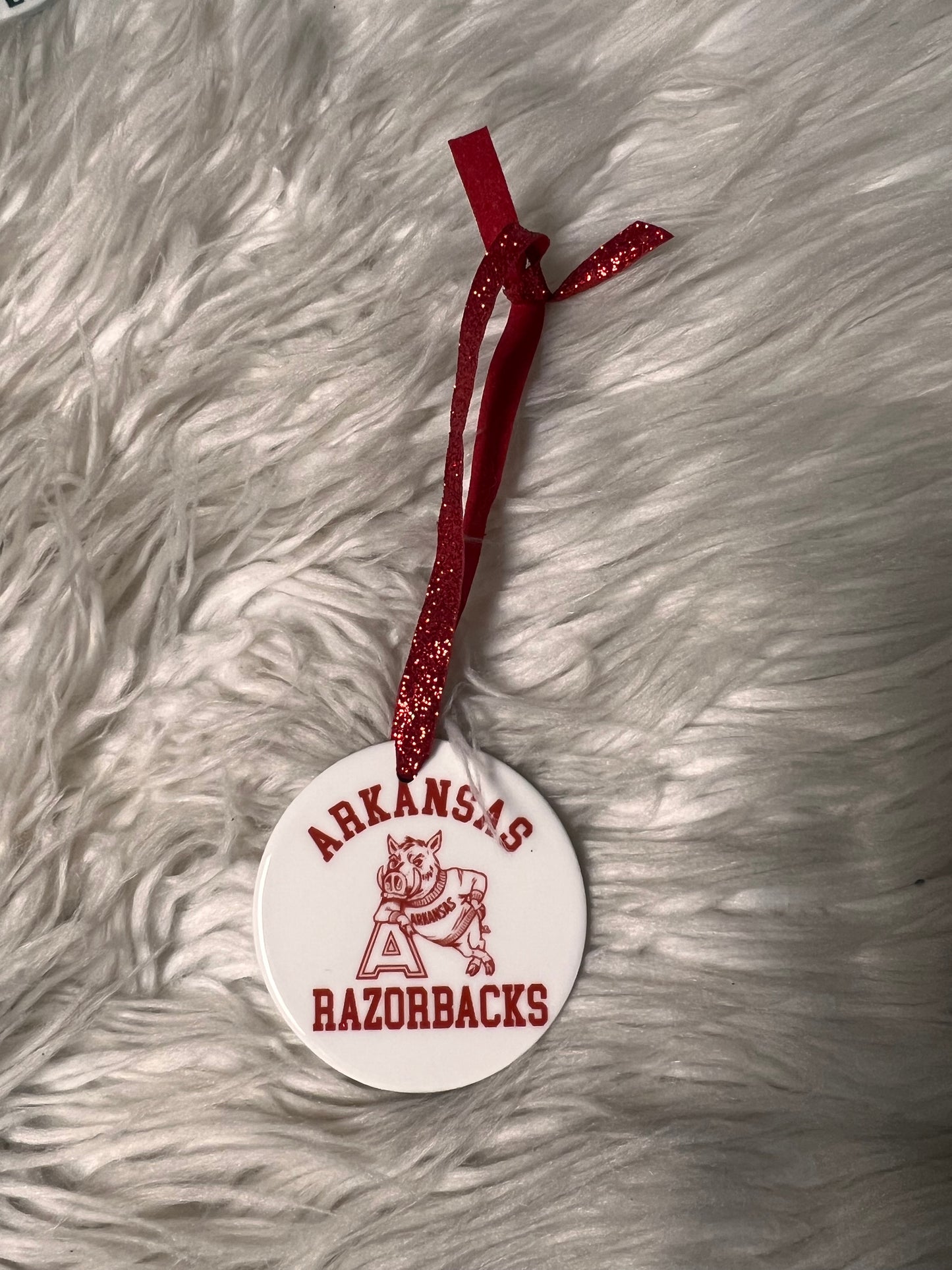 Ceramic Christmas ornament
