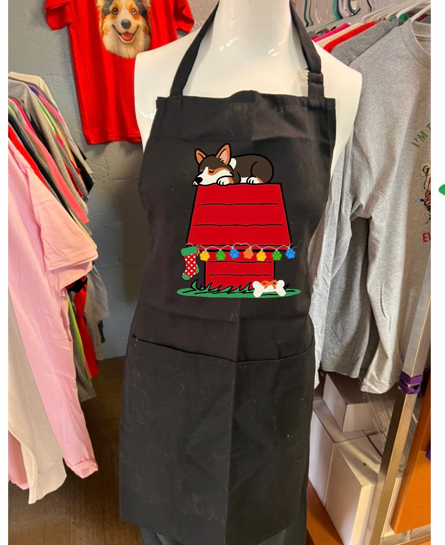 Brand new corgi apron