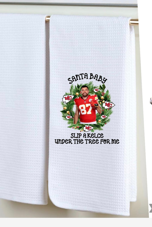 Decorative hand towel football