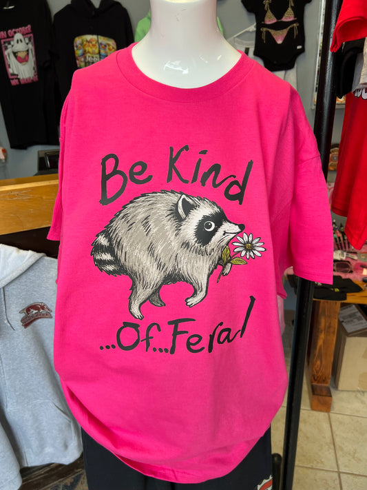 New unisex hot pink raccoon ￼