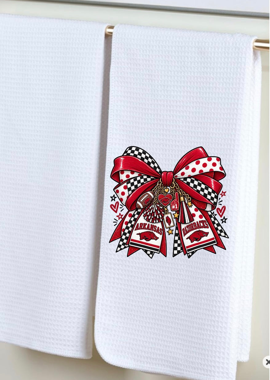 Decorative hand towel