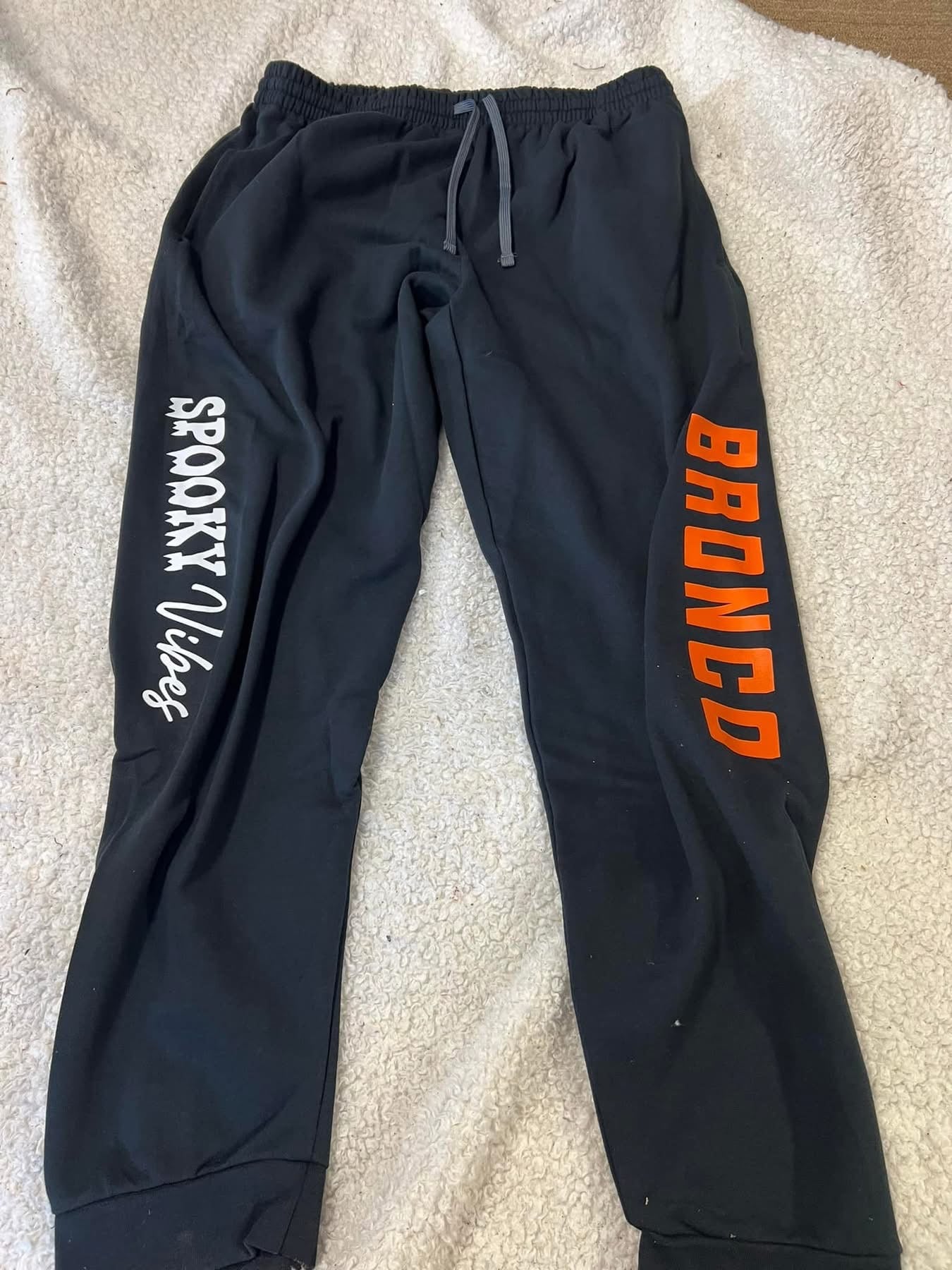 New unisex jerzees bottoms black