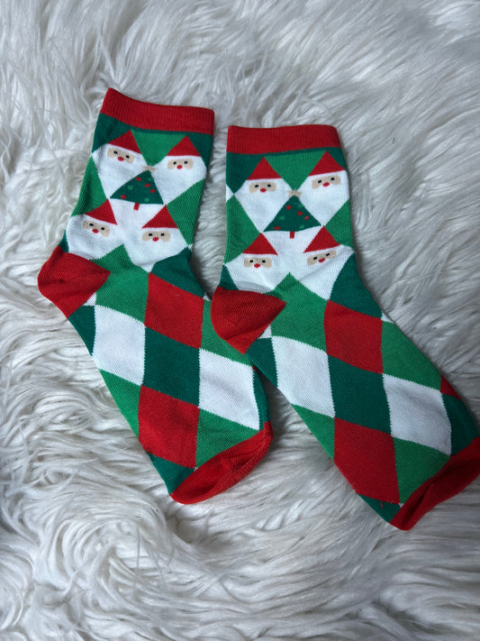 New adult one size Christmas socks